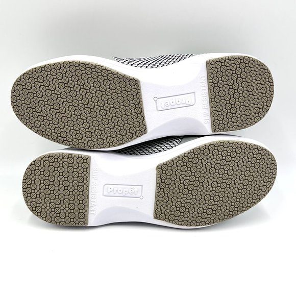 Propet Womens Gray Silver Washable Walker Slide Comfort Slip On Mules Shoes 6M - Picture 8 of 11